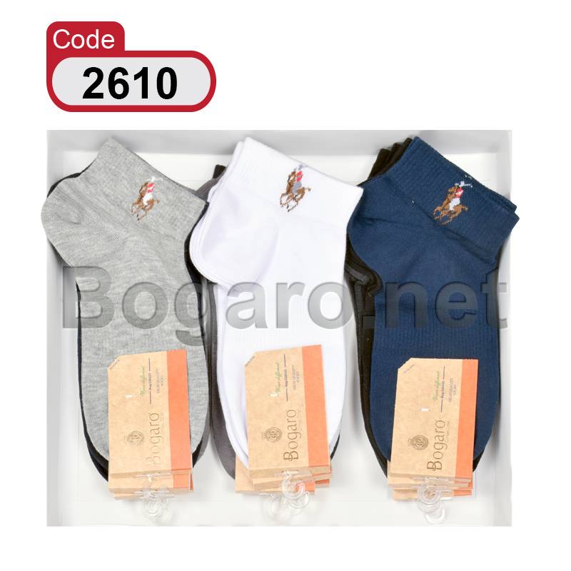 جوراب مچی مردانه بوگارو POLO 2610