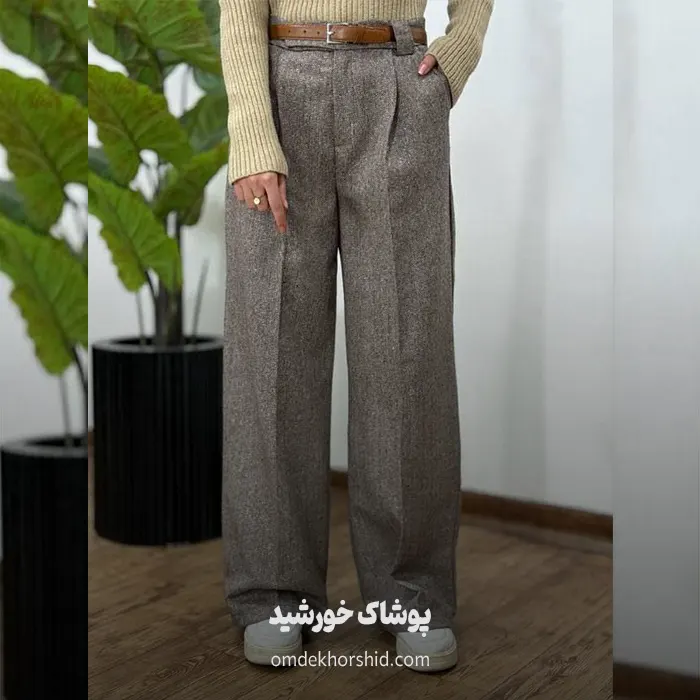شلوار بگ جلو زیپ