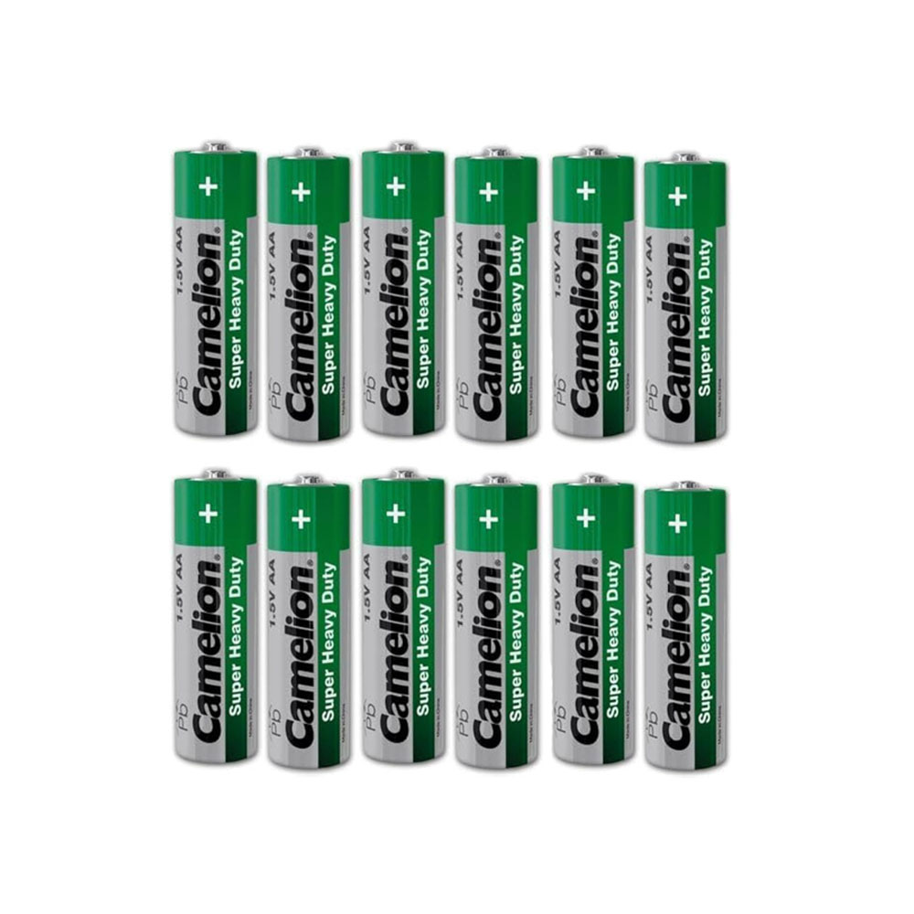 قلمی سوپر انرژی الکالاین شرینک 12 عددی Camelion Super Energy Alkaline Battery shrink 12 Pack