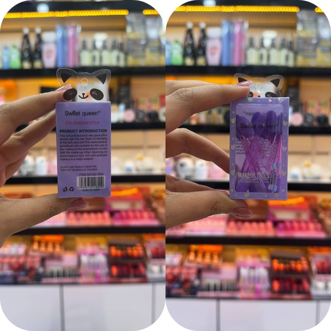 Sweet queen Eye Shadow Stick ست اپلیکاتور سایه چشم