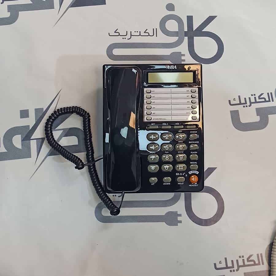 تلفن رومیزی طوبی KX-T200 مشکی