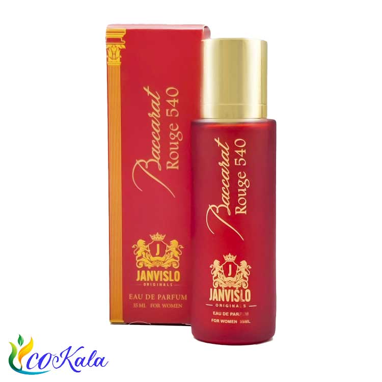 ادوپرفیوم زنانه جانویسلو مدل باکارات رژ (BACCARAT ROUGE 540) حجم 35 میلی لیتر