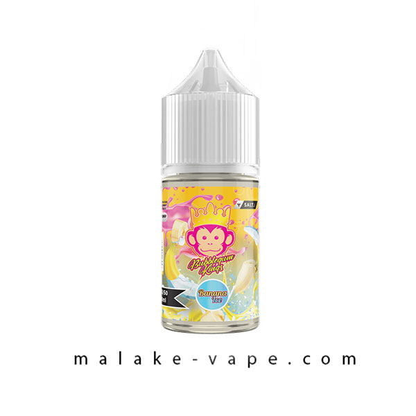سالت آدامس بادکنکی موز یخ (30میل) DR.VAPES BUBBLEGUM KINGS BANANA ICE
