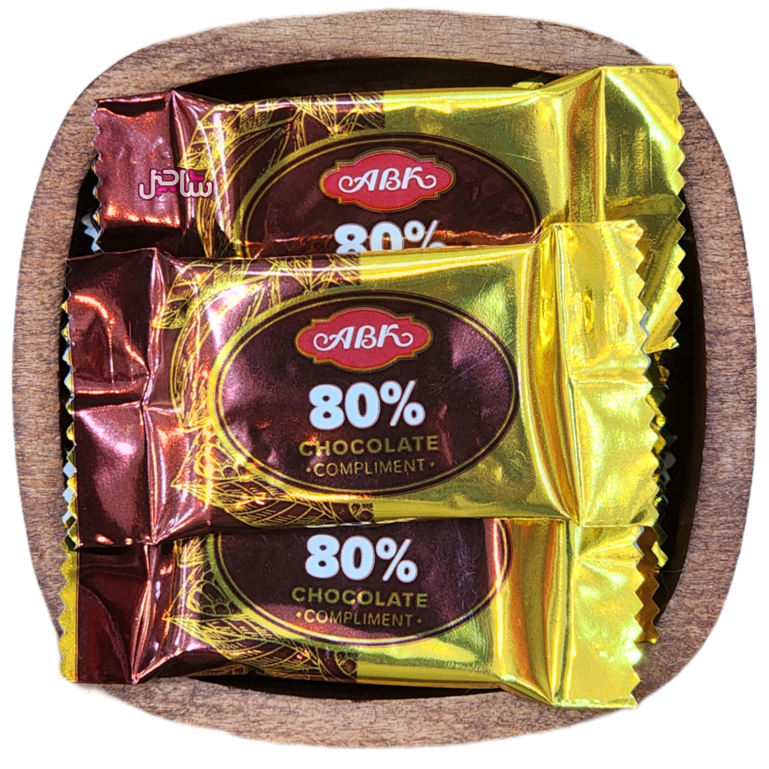 شکلات تلخ 80% ABK