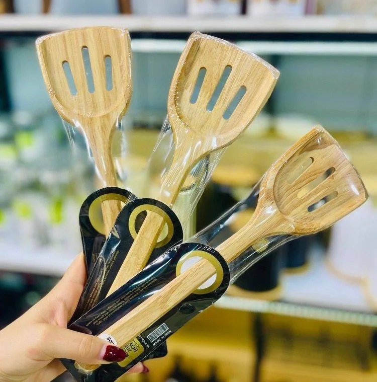 کفگیر پارویی شیار دار رابر