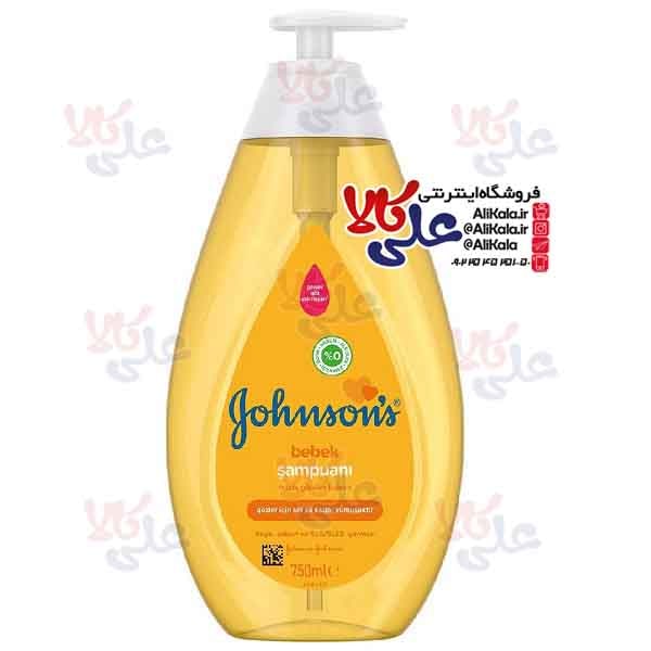 شامپو جانسون Johnson مدل پمپی حجم 750 میل