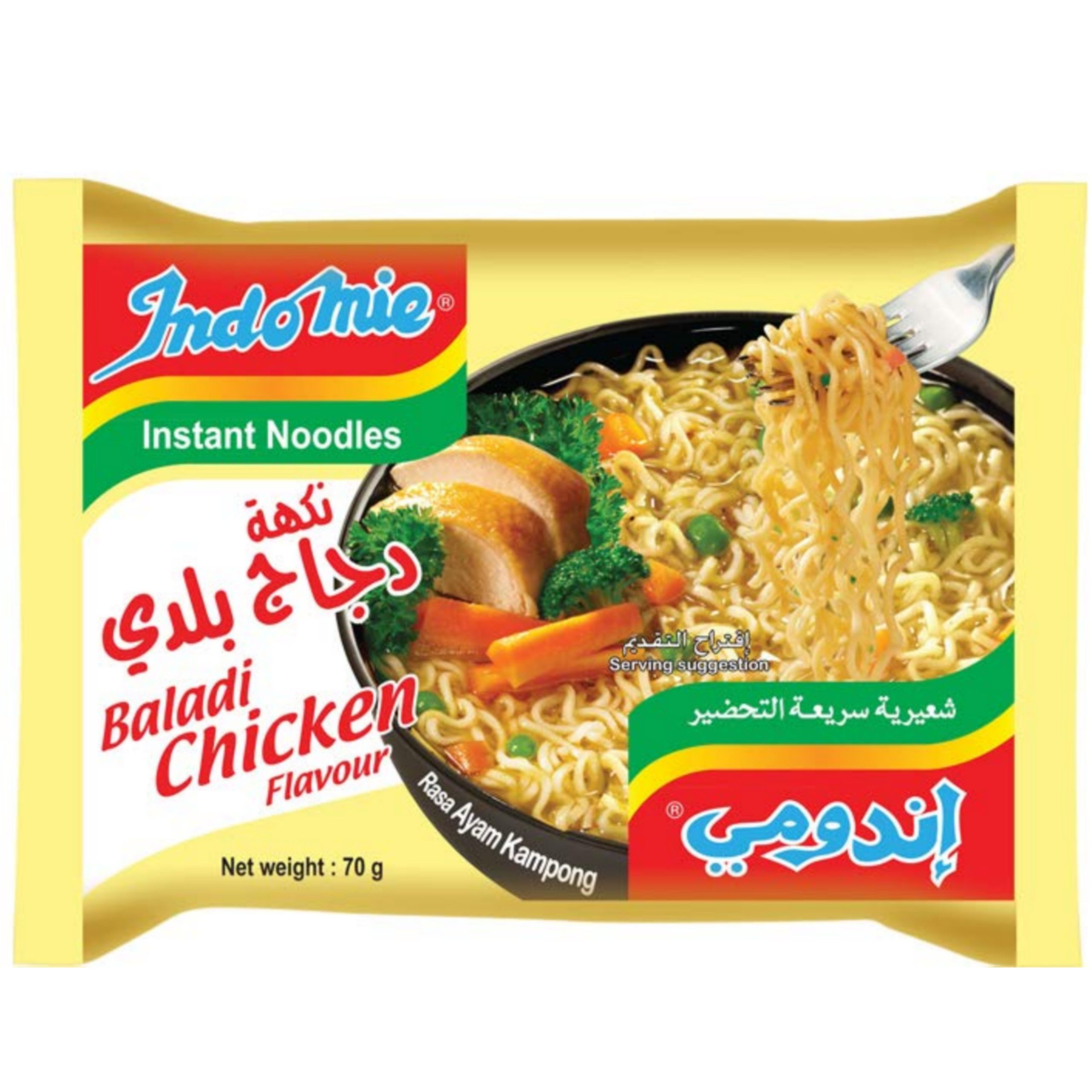 نودل اندومی مرغ