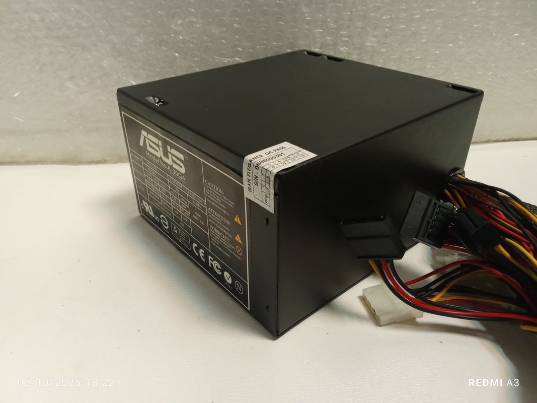 پاور ASUS مدلA-30GA(حد اکثر توان:370 وات)استوک