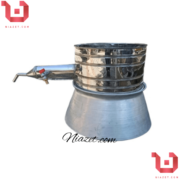 دیگ و نیچه لوله اگزوزی 120 لیتری درجه دو