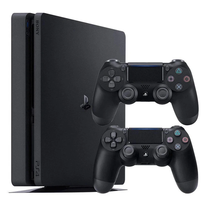 کنسول بازی Playstation 4 Slim ظرفیت 512 گیگ کپی خور با دو دسته اورجینال