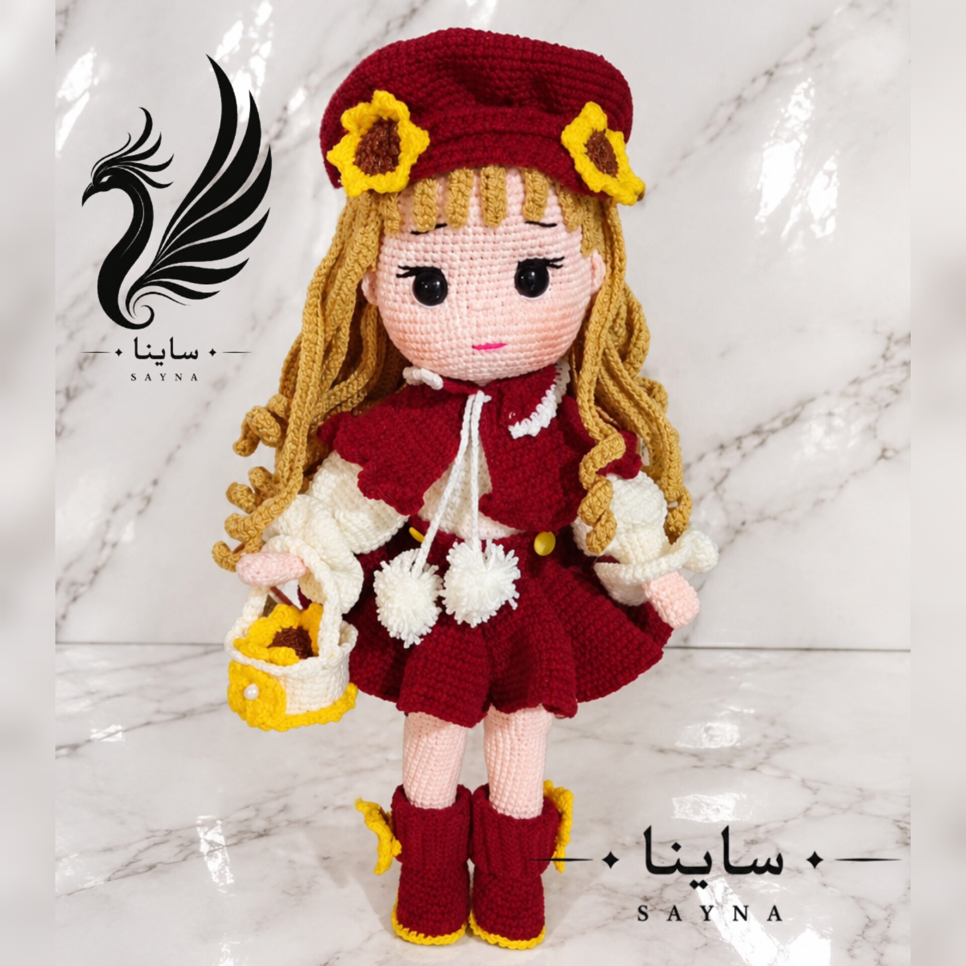 عروسک دختر اناری
