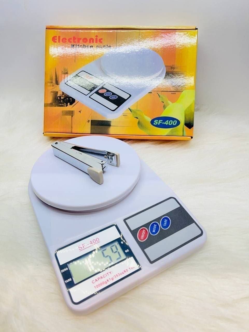 ترازو دیجیتال آشپزخانه sf-400 جعبه زرد