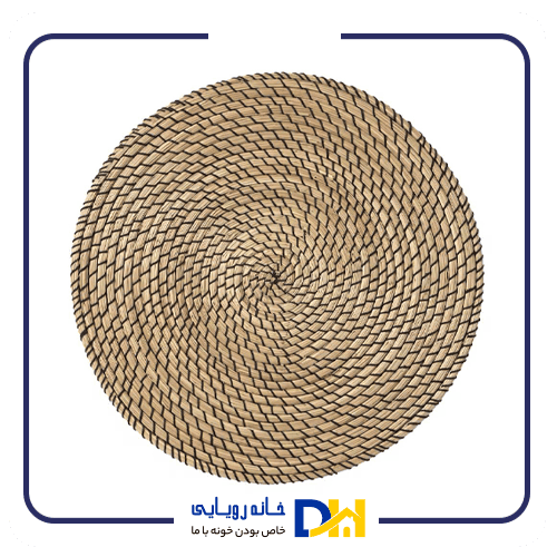 زیربشقابی حصیری ۲رنگ تکی ایکیا LÄTTAD