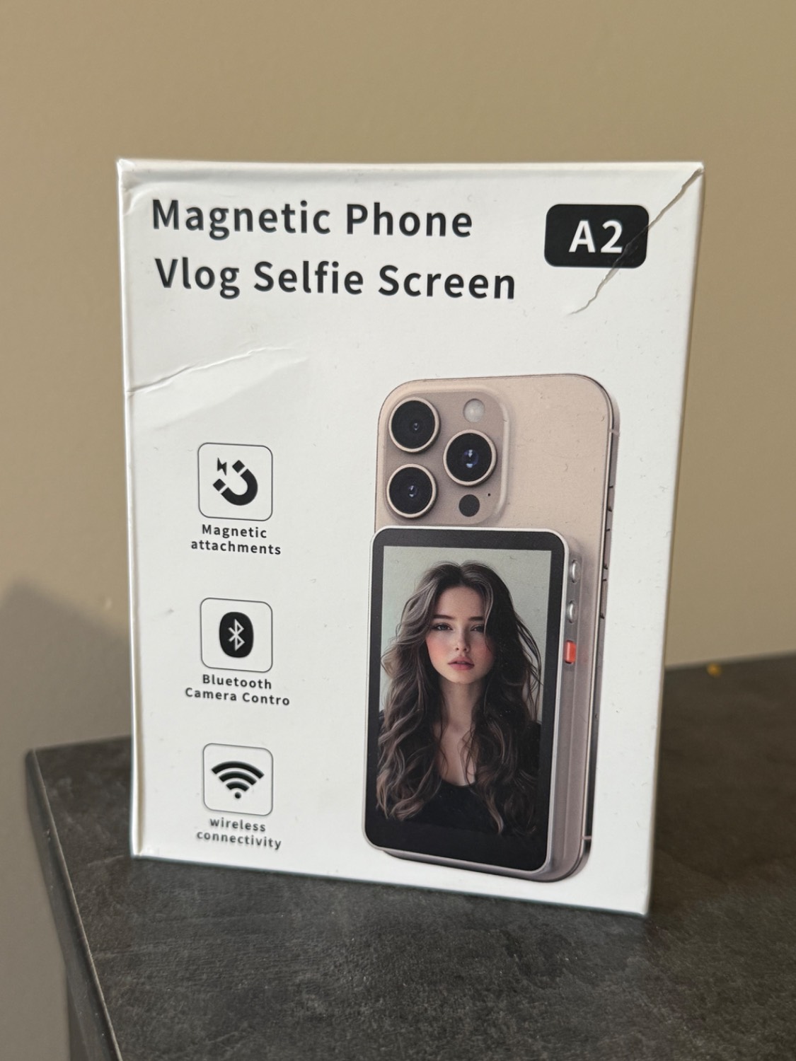 مانیتور سلفی تولید محتوا  selfie screen monitor مدل A2