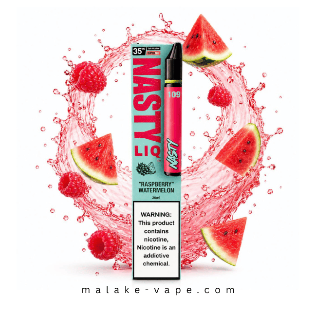 سالت تمشک هندوانه نستی Nasty LIQ 109 Raspberry Watermelon