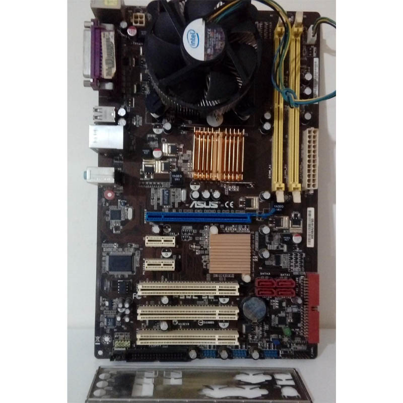 باندل مادربرد استوک ASUS مدلP5QL SE _ سی پی یو 3/2GHZ