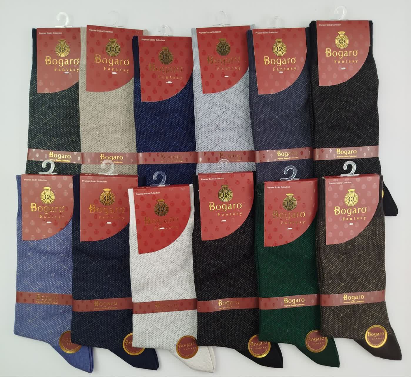 جوراب بوگارو مردانه ساقدار کد 640-22