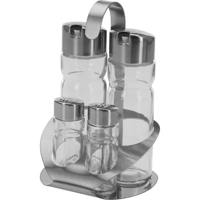 پایه ظروف نمک، فلفل، روغن و سرکه Cruet Stand Salt, Pepper, Oil & Vinegar »Wien« وست مارک