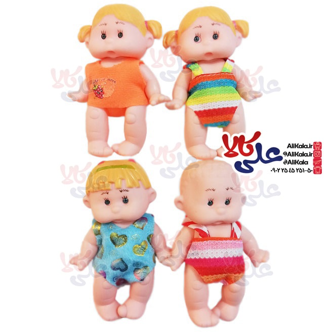 مجموعه عروسک گوشتی 4 عددی کد 547