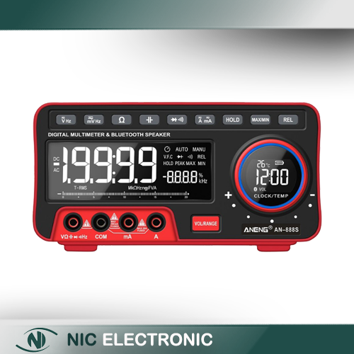 مولتی متر و اسپیکر رومیزی اتورنج ANENG مدل AN-888S