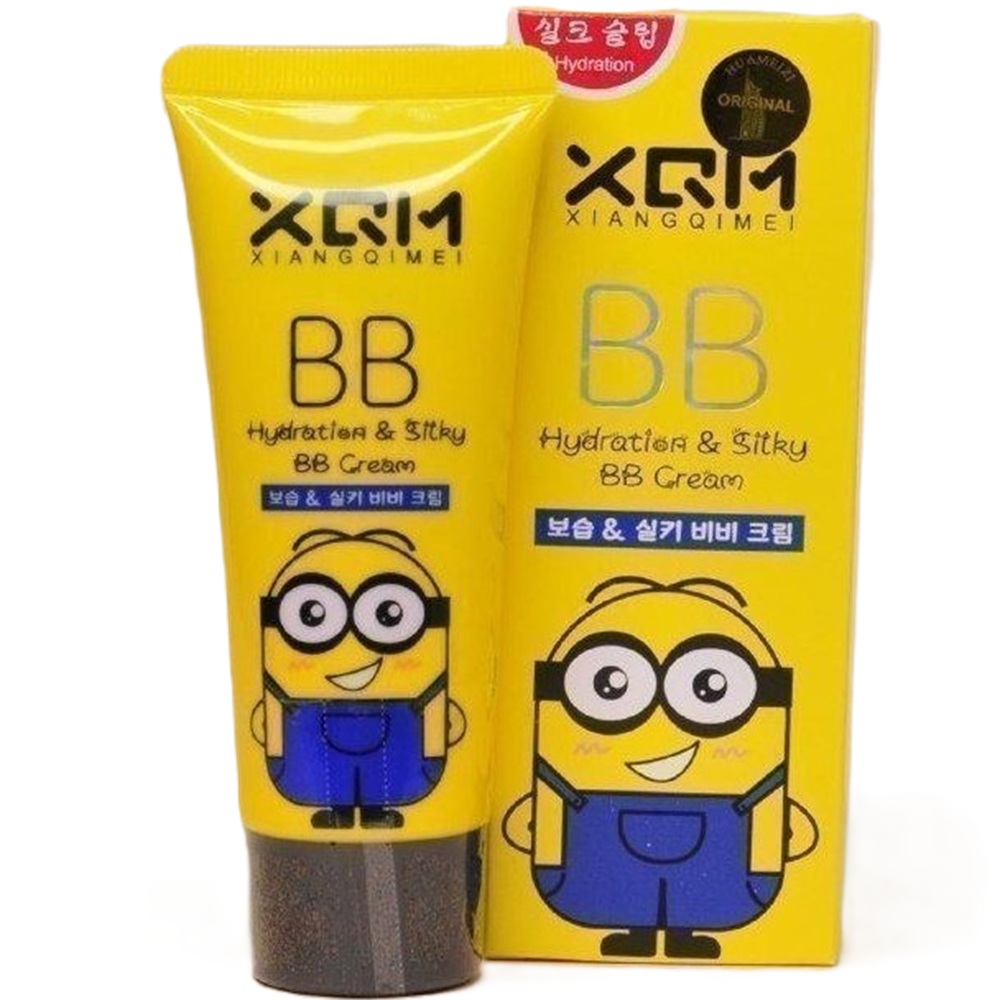BB کرم XQM مدل مینیون (رنگ زرد) حجم 65 میلی لیتر
