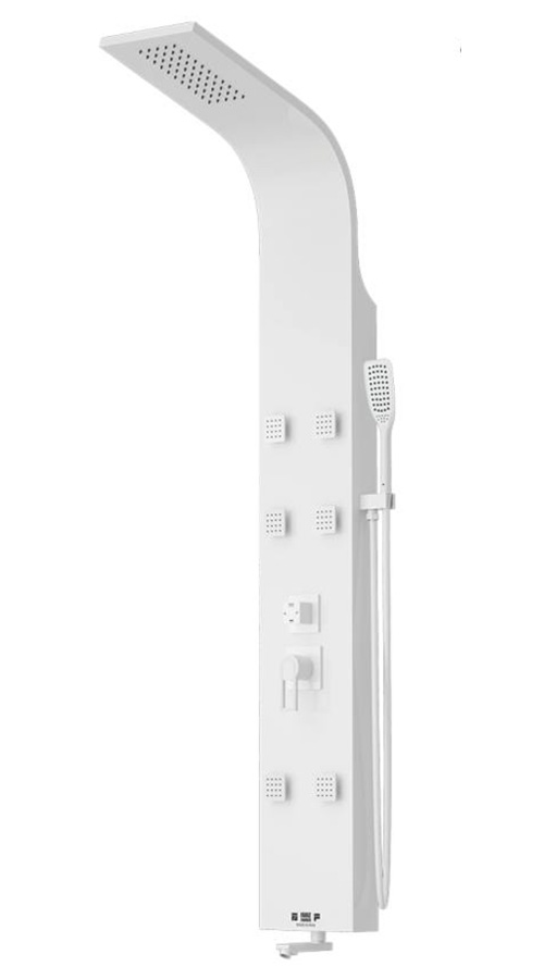 پنل دوش R460 تمام سفید فریزشاور