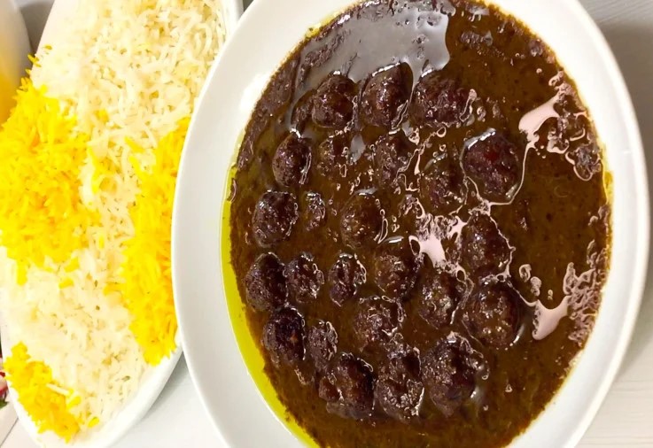 چلو خورشت فسنجان