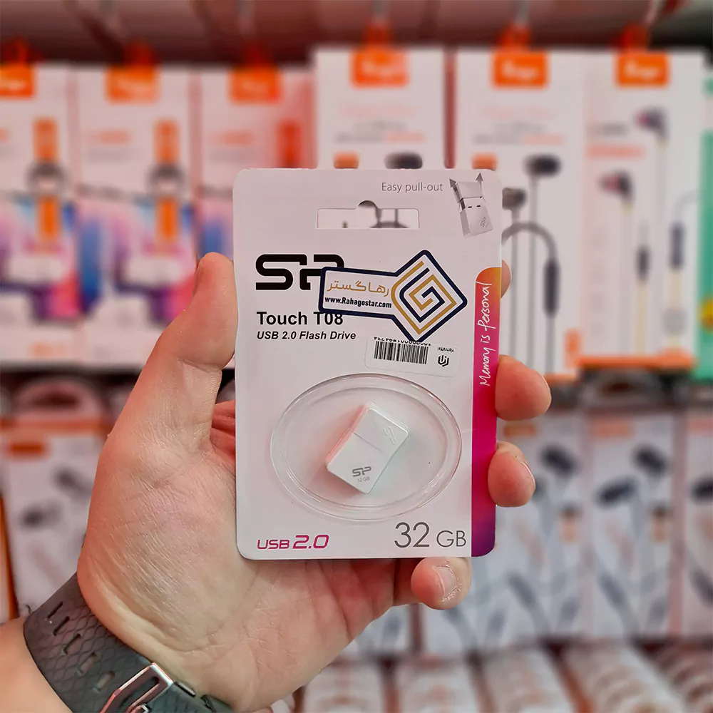 فلش مموری سیلیکون پاور (Silicon Power) مدل (T08) – 32GB