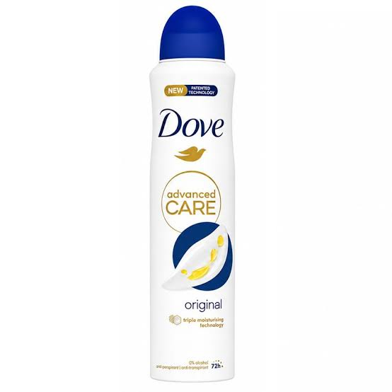اسپری ضدتعریق داو اورجینال Dove Original حجم 250 میل ماندگاری 72 ساعته