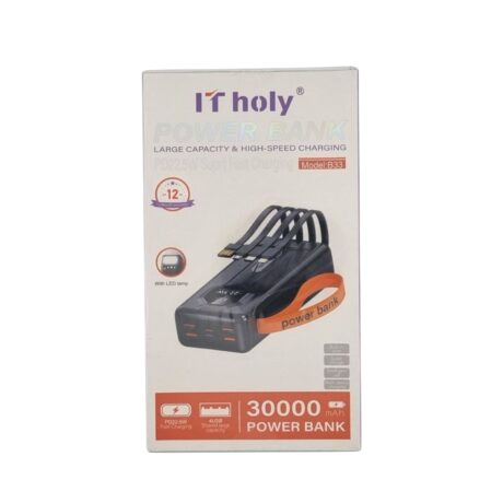 پاور بانک IT HOLY مدل B33 ظرفیت 30000
