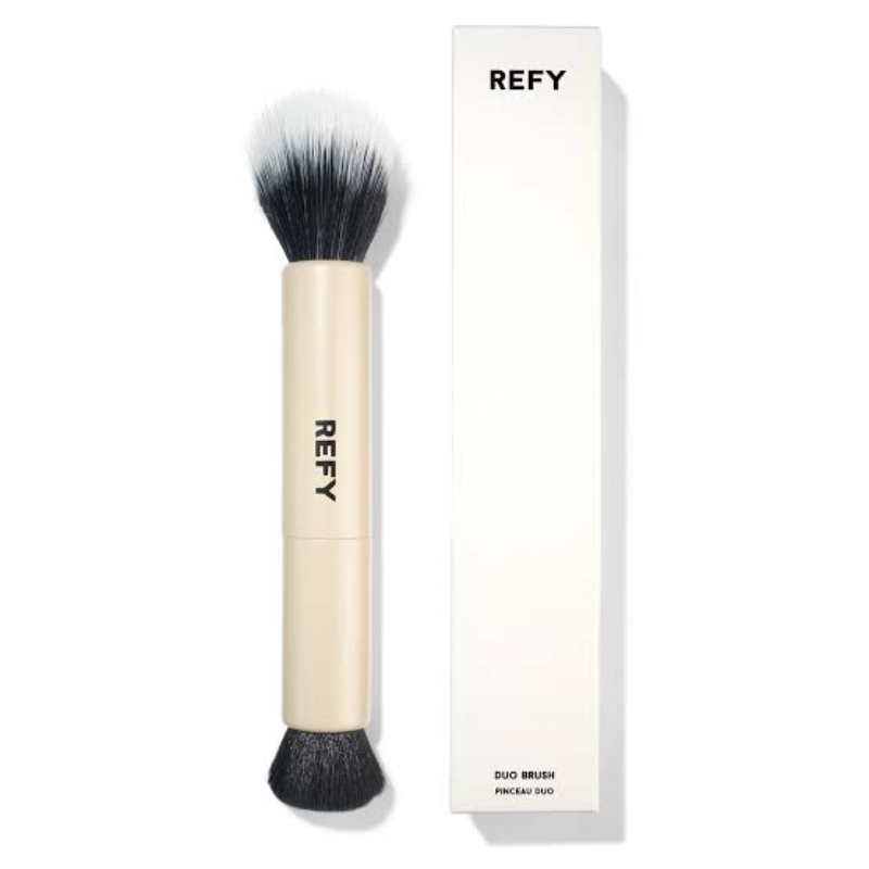 براش آرایشی دو سر ریفای (REFY) مدل Dual Ended Complexion Brush