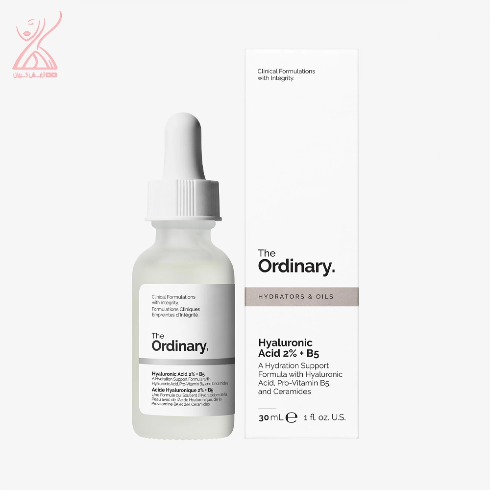 سرم آبرسان هیالورونیک اسید اوردینری The Ordinary HYALURONIC ACID 2% + B5