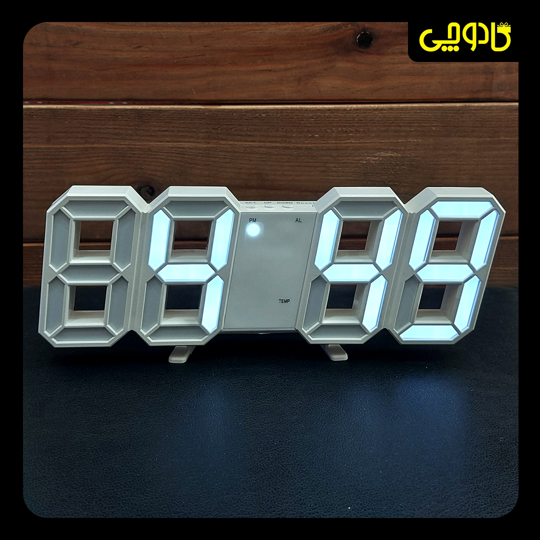 ساعت رومیزی دیجیتال مدل هوشمند عددی