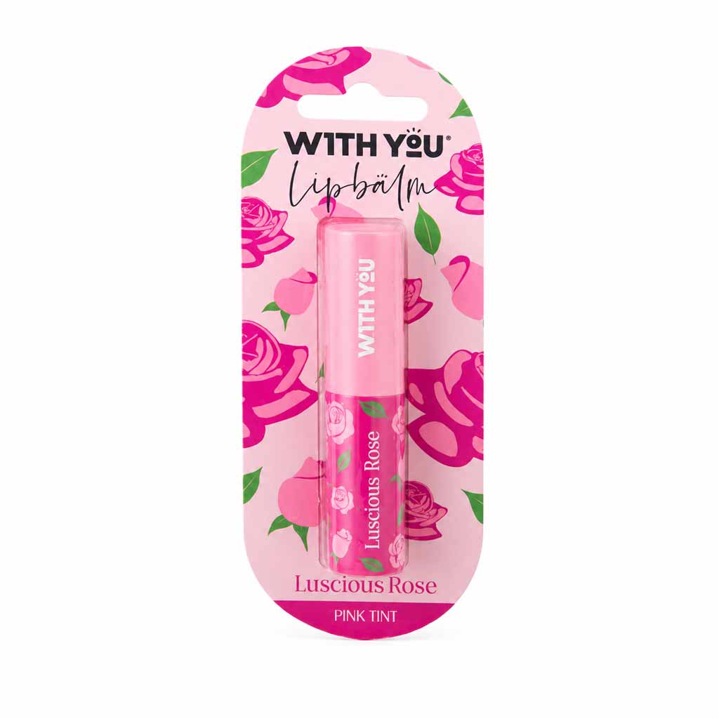 بالم لب ویت یو صورتی Luscious Rose گل رز