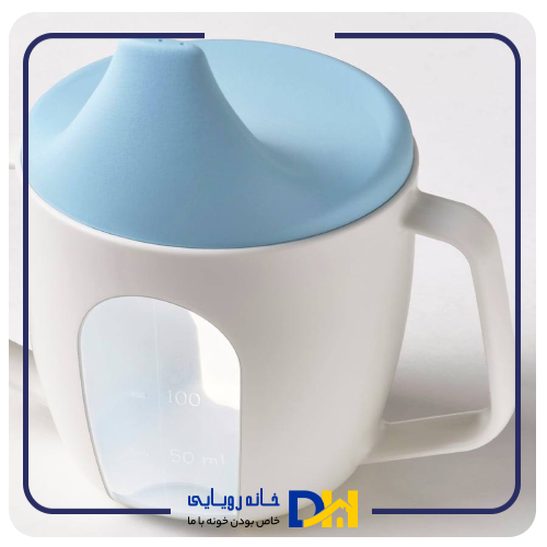 لیوان کودک پستونکی آبی ایکیا BÖRJA