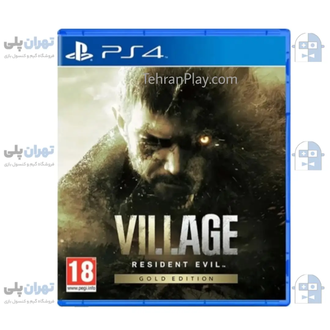 بازی Resident Evil 8 Village Gold Edition برای PS4