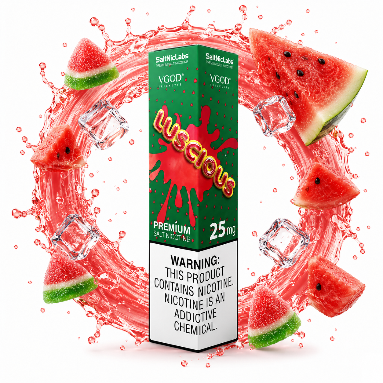 سالت هندوانه پاستیل ویگاد salt watermelon splash v god