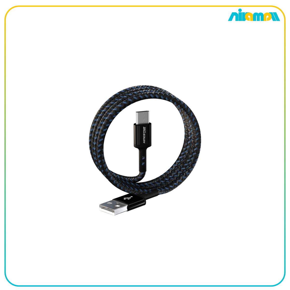 کابل تایپ سی کینگ استار مدل K120c طول 120 سانتی متر
