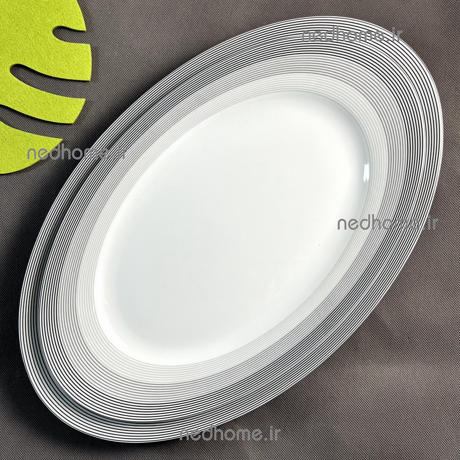 دیس تک چینی زرین طرح سیلور لاینر - درجه یک