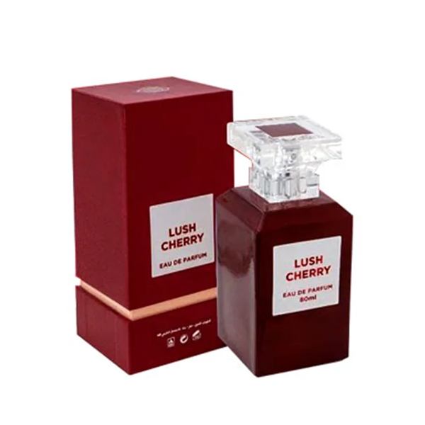 ادوپرفیوم زنانه Lush Cherry از برند Fragrance World حجم 100 میلی لیتر