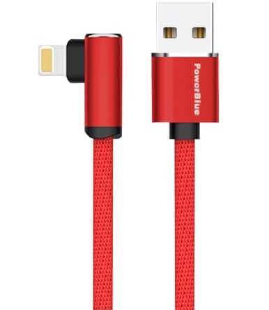 کابل تبدیل USB به لایتنیگ POWER BLUE مدل SX10