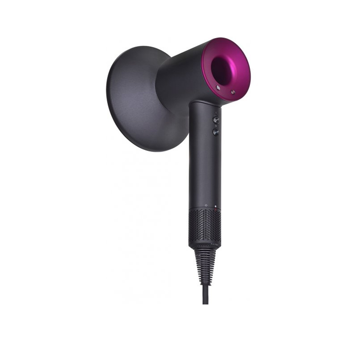 سشوار دایسون مدل HD07 ا Dyson Supersonic Black Nickel & Fuchsia