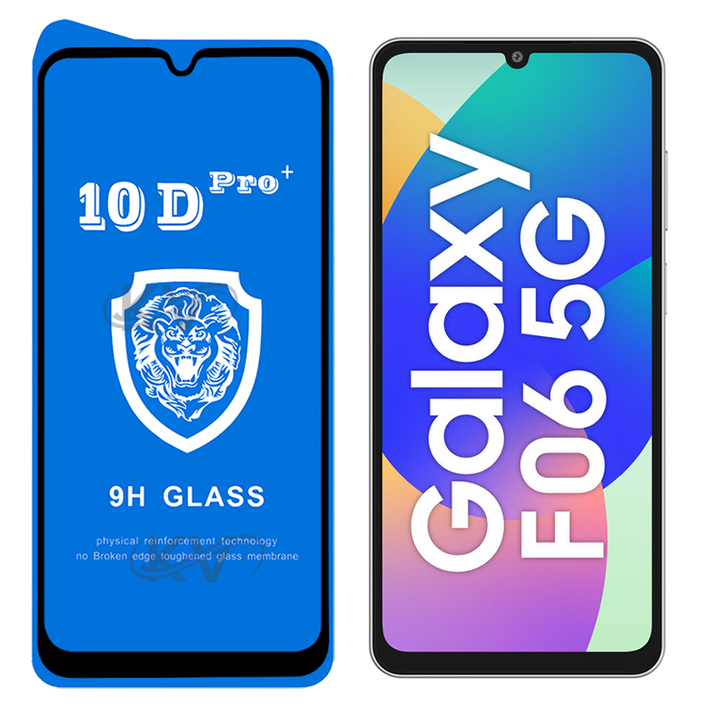 گلس محافظ فول +10D Pro سامسونگ F06