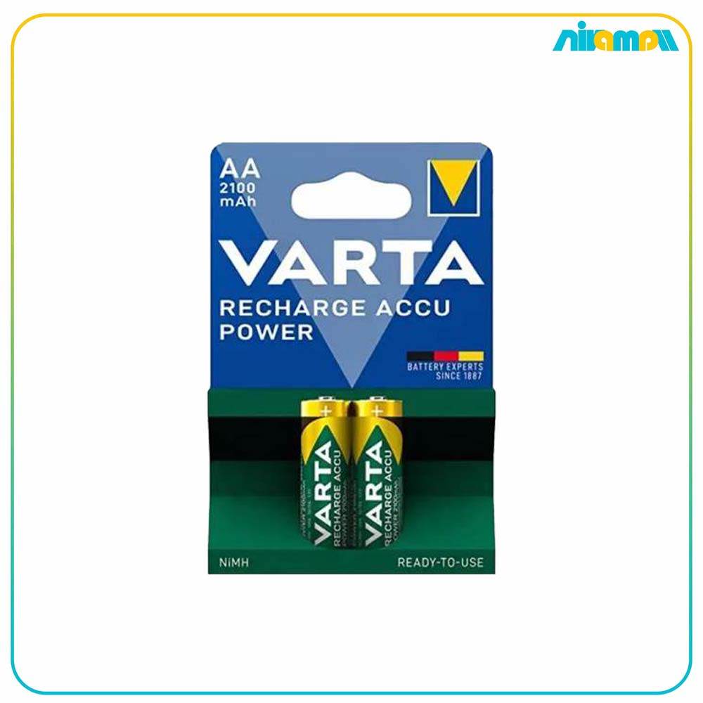 باتری قلمی شارژی وارتا 2100mAh بسته 2 عددی