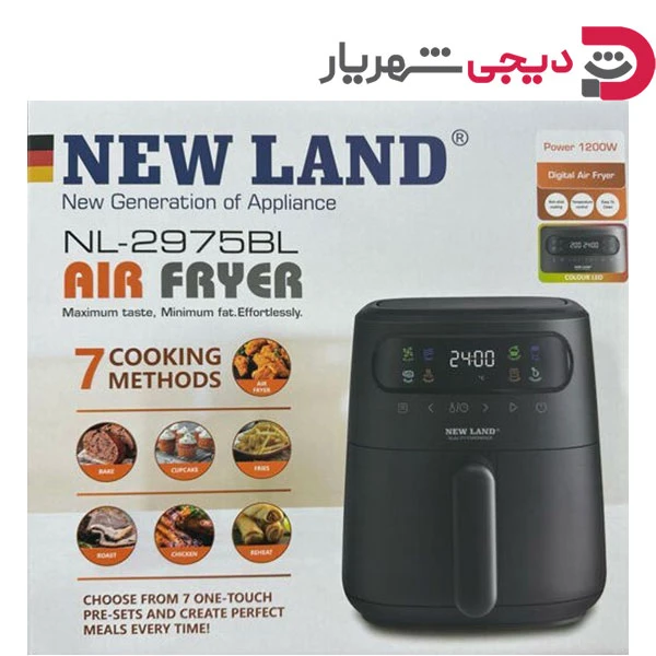 سرخ کن بدون روغن 3 لیتر نوزادی نیولند NL-2975BL