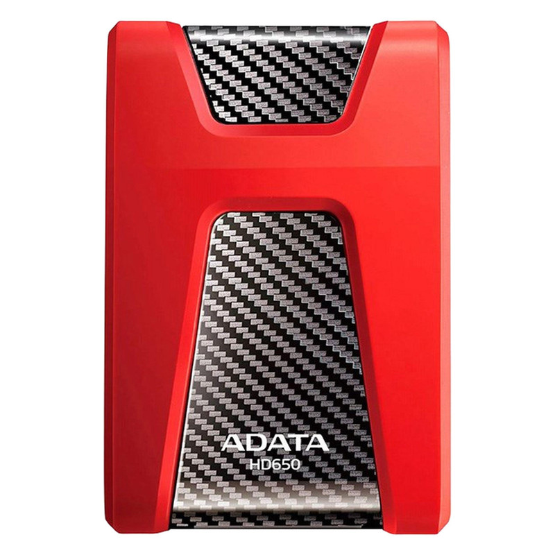 هارد اکسترنال ای دیتا مدل HD650 ظرفیت دو ترابایت دارای رابط USB Type-A 3.2 - مشکی