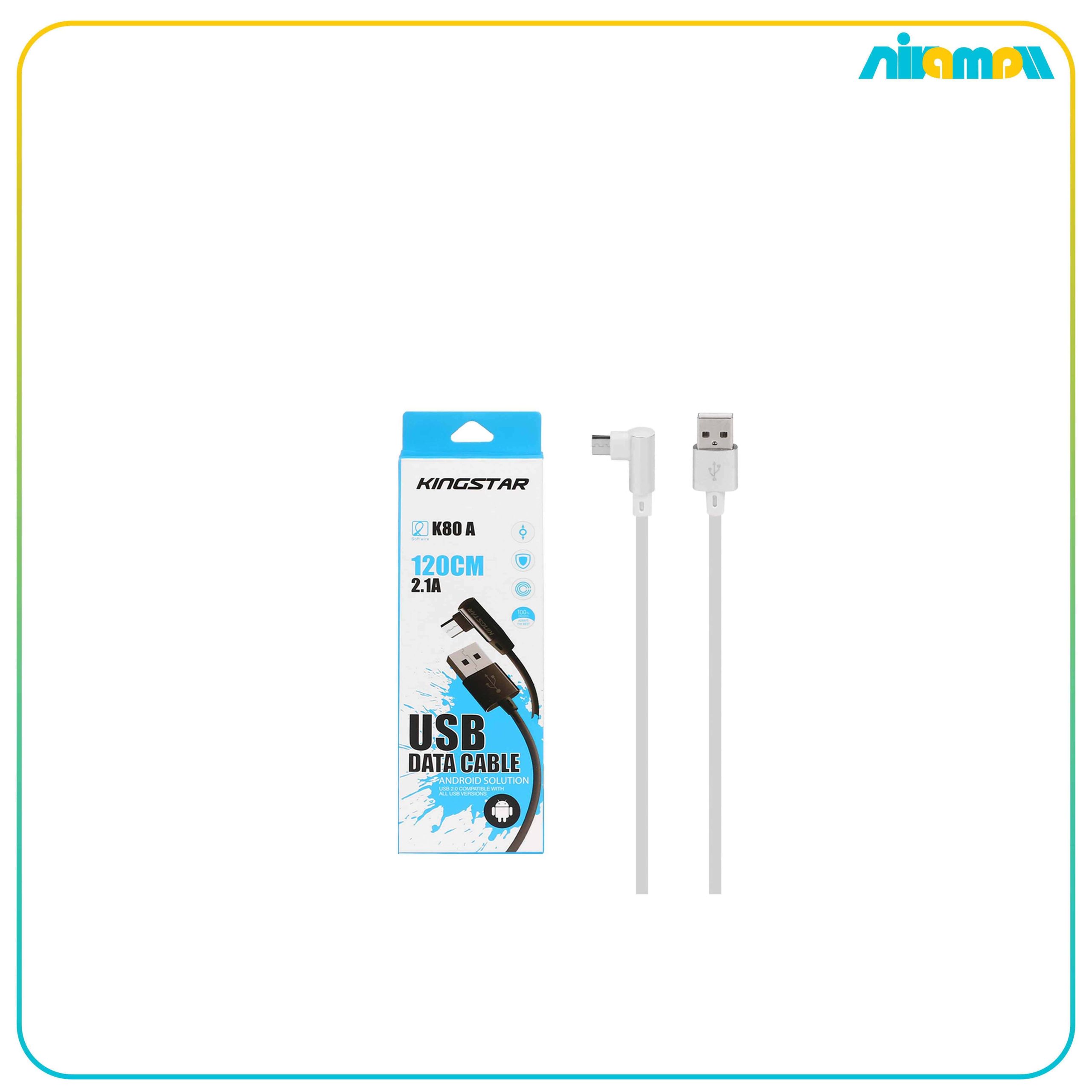 کابل کینگ استار مدل K80A به طول 1.2 متر