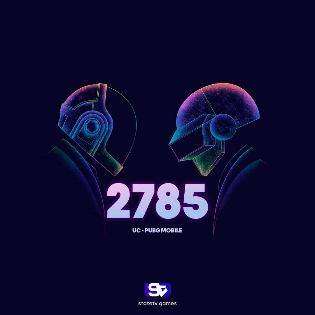 2785 یوسی پابجی موبایل
