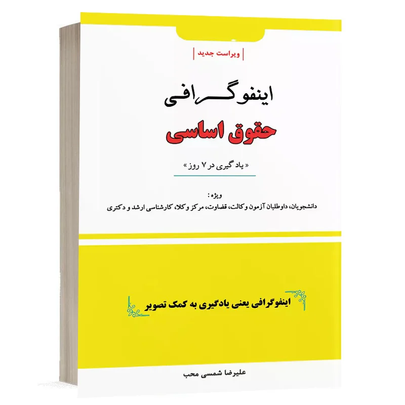 کتاب اینفوگرافی حقوق اساسی نشر دوراندیشان