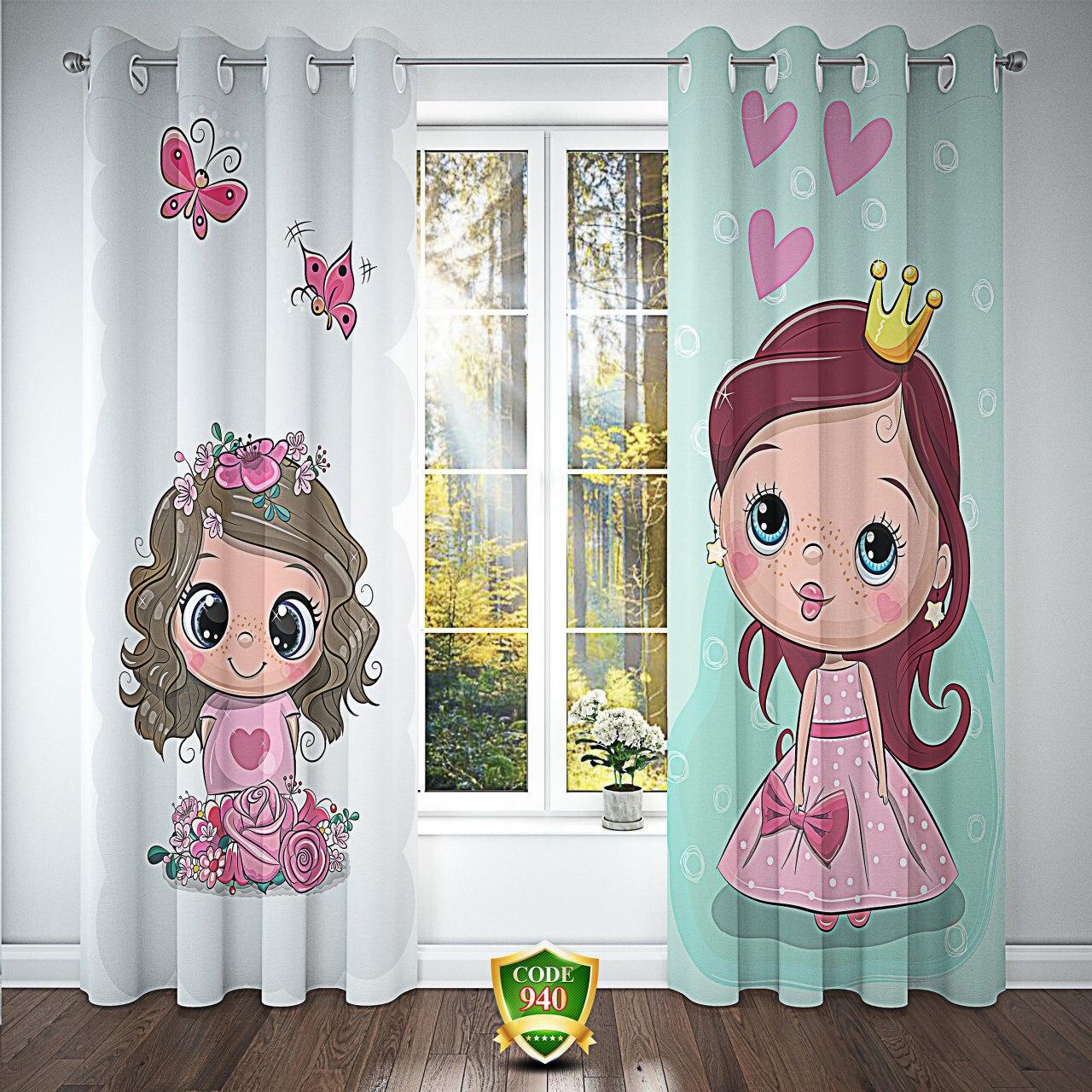 پرده اتاق کودک کد B151